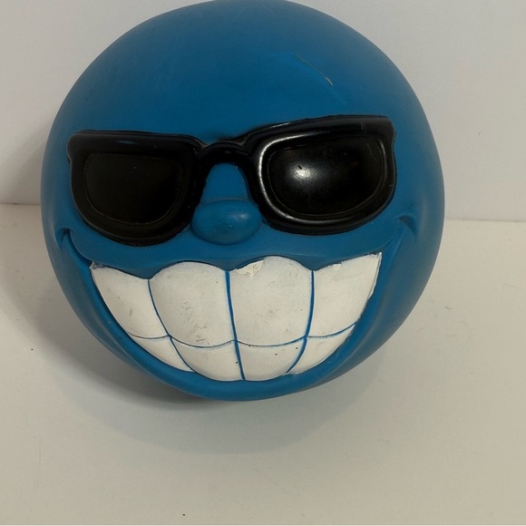 EXTREMELY RARE Toy Island Blabber Ball Blue 1993 Not Working - Picture 2 of 8